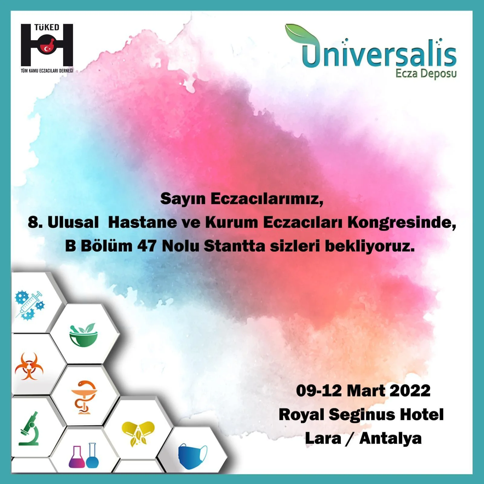 8. Ulusal Hastane ve Kurum Eczacıları Kongresi