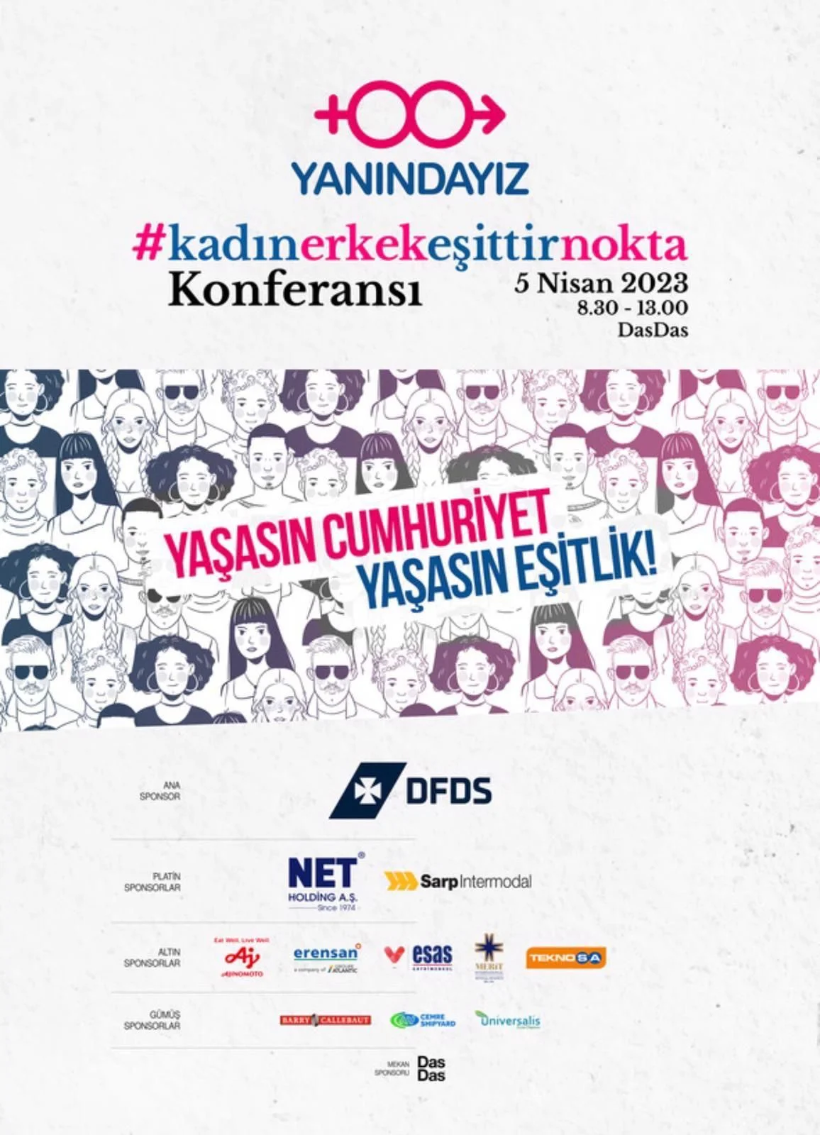 #kadınerkekeşittirnokta Konferansı